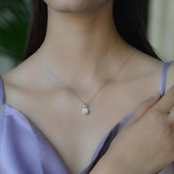 Collar plata de ley