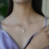 Collar plata de ley