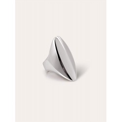 Anillo de acero estilo hippie