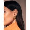 Pendientes de aro triple