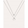 Pack 2 Collares + Mini luna de plata