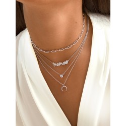 Pack 2 Collares + Mini luna de plata