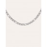 Collar figaro de plata