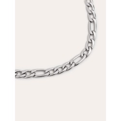 Collar figaro de plata